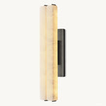 Audubon Sculpt Alabaster Double Wall Sconce