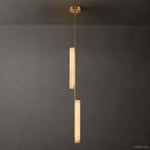 Audubon Sculpt Alabaster Pendant Light