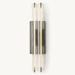 Audubon Sculpt Crystal Double Wall Sconce