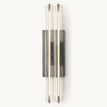 Audubon Sculpt Crystal Double Wall Sconce