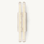 Audubon Sculpt Crystal Double Wall Sconce