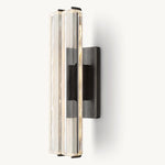 Audubon Sculpt Crystal Double Wall Sconce