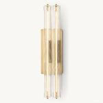 Audubon Sculpt Crystal Double Wall Sconce