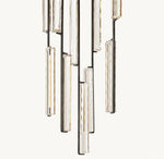 Audubon Sculpt Crystal Round Chandelier 24"