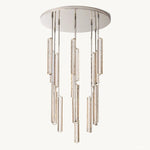 Audubon Sculpt Crystal Round Chandelier 40"