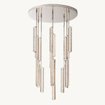 Audubon Sculpt Crystal Round Chandelier 40"