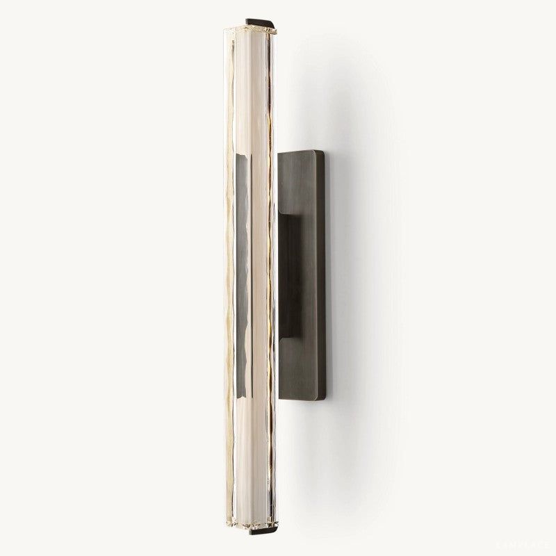 Audubon Sculpt Crystal Single Wall Sconce