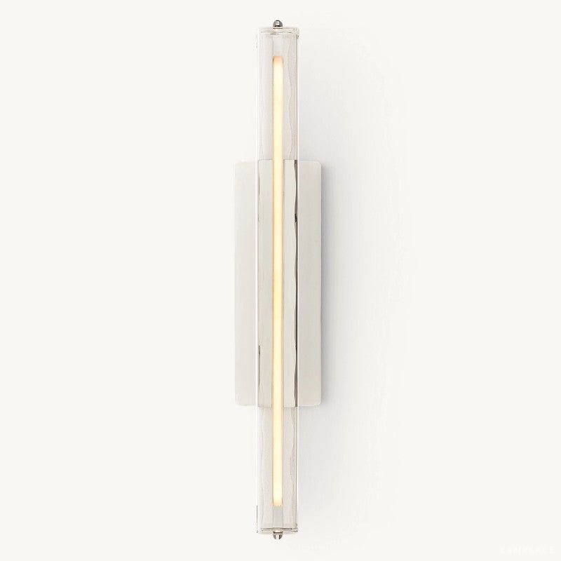 Audubon Sculpt Crystal Single Wall Sconce