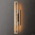 Audubon Sculpt Crystal Single Wall Sconce