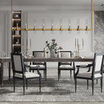 Ravelle Clear GlassLinear Chandelier 73"