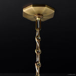 Monclair Radiant Crystal Round Chandelier 48"
