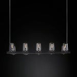 Pauillac Modern Heritage Linear Chandelier 49"