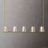 Pauillac Modern Heritage Linear Chandelier 49"