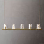 Pauillac Modern Heritage Linear Chandelier 49"