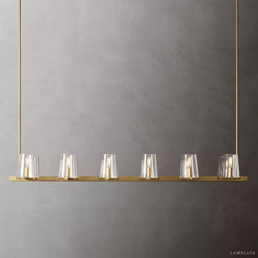 Pauillac Modern Heritage Linear Chandelier 60"