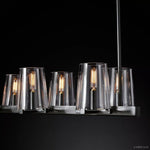 Pauillac Modern Heritage Linear Chandelier 49"