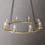 Pauillac Modern Heritage Round Chandelier 36"