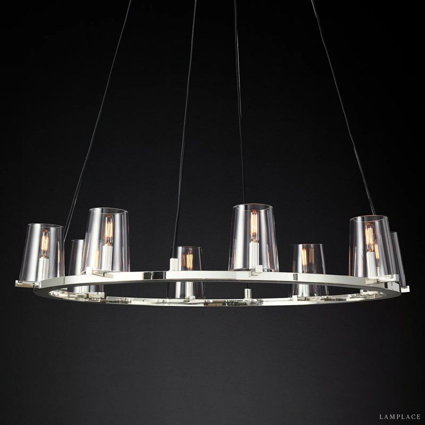Pauillac Modern Heritage Round Chandelier 36"