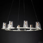 Pauillac Modern Heritage Round Chandelier 36"