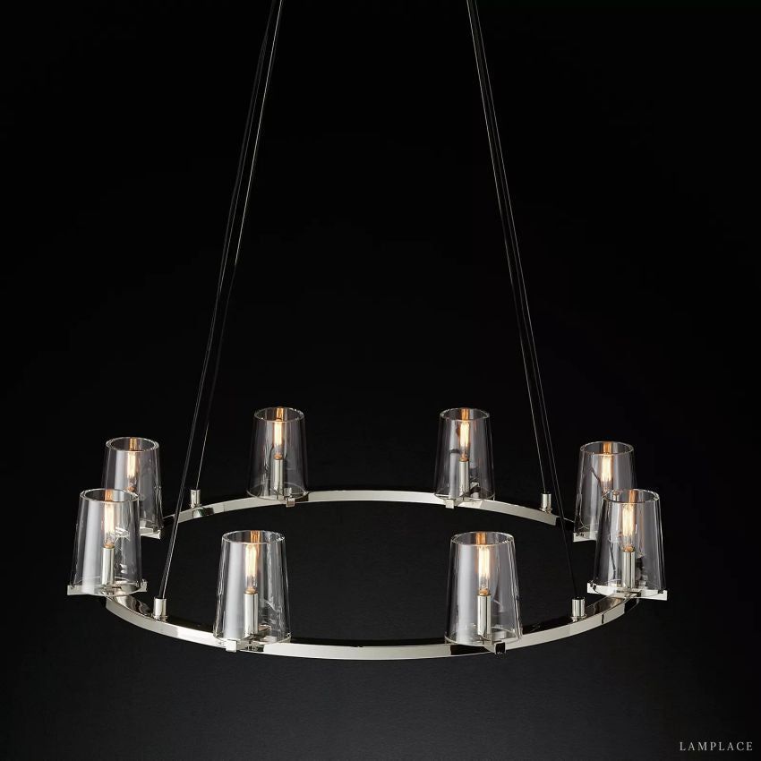 Pauillac Modern Heritage Round Chandelier 36"