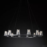 Pauillac Modern Heritage Round Chandelier 48"