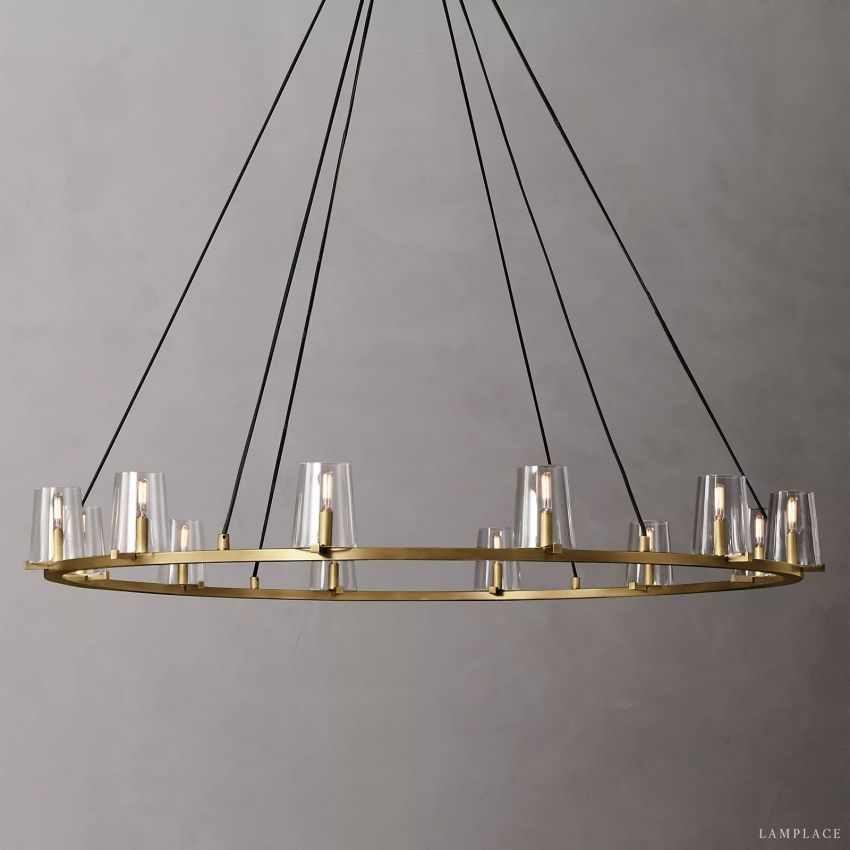 Pauillac Modern Heritage Round Chandelier 60"