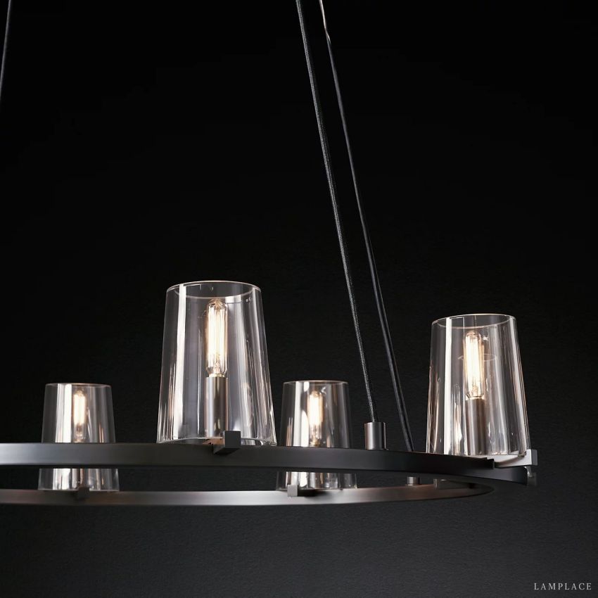 Pauillac Modern Heritage Round Chandelier 48"