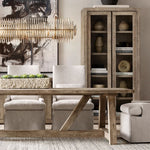 Emile Gradient Spire Rectangular Chandelier 54"