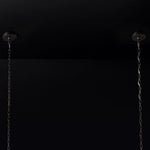 Emile Gradient Spire Rectangular Chandelier 54"