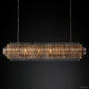 Emile Gradient Spire Rectangular Chandelier 54"