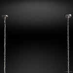 Emile Gradient Spire Rectangular Chandelier 54"