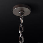 Emile Gradient Spire Round Chandelier 24"