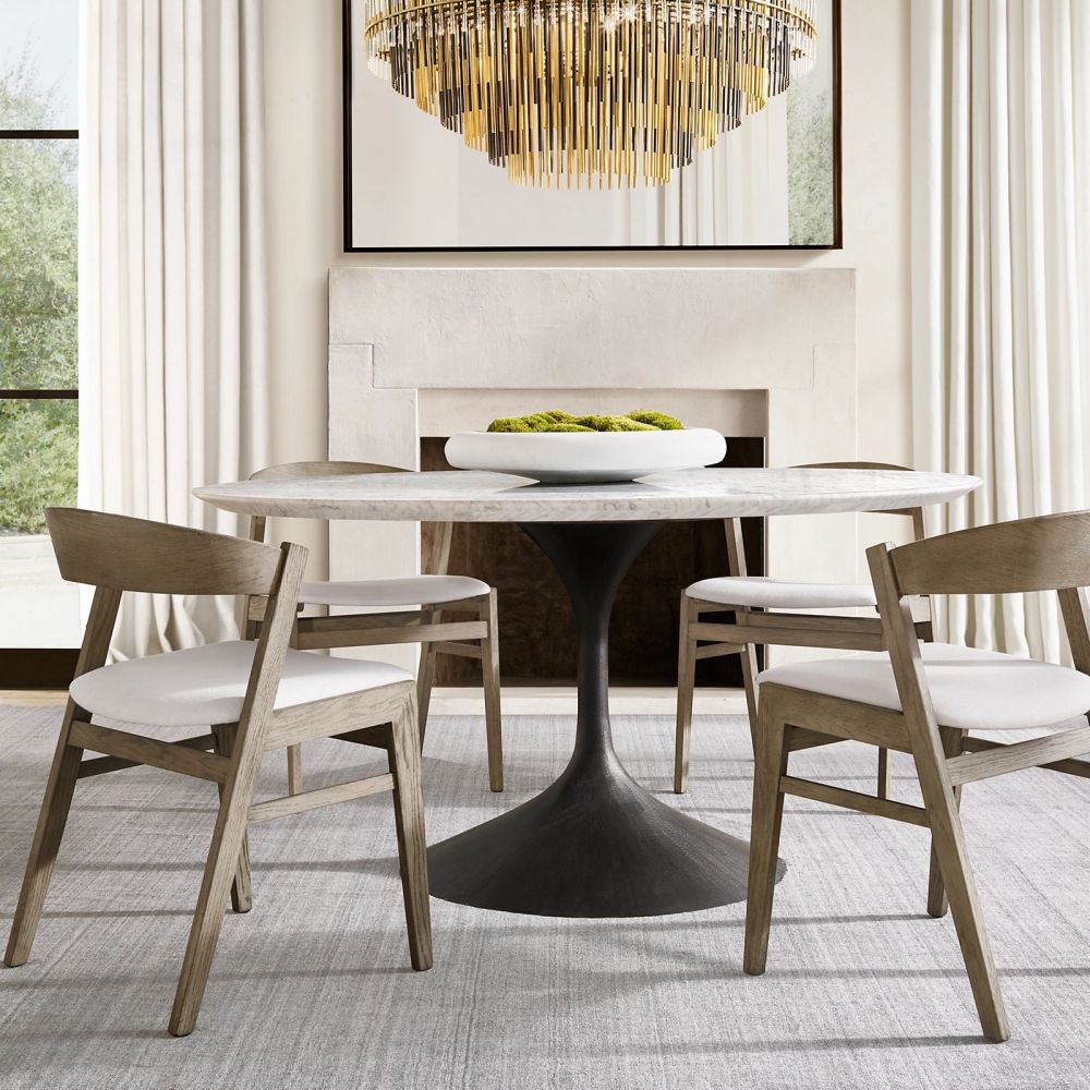 Emile Gradient Spire Round Chandelier 24"