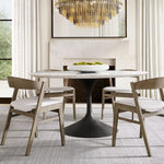 Emile Gradient Spire Round Chandelier 24"