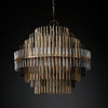Emile Gradient Spire Round Chandelier 24"