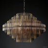 Emile Gradient Spire Round Chandelier 42"