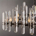 Monclair Radiant Crystal Linear Chandelier 72"