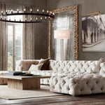 Camino Vintage Industrial Round Chandelier 26"