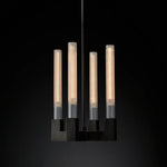 Cannele Ribbed Glass Pendant Light