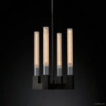 Cannele Ribbed Glass Pendant Light