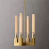 Cannele Ribbed Glass Pendant Light
