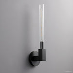 Cannele Ribbed Glass Wall Sconce