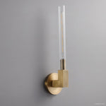 Cannele Ribbed Glass Wall Sconce