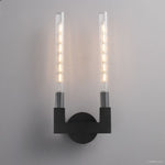 Cannele Ribbed Glass Double Wall Sconce