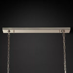 Cascada Stacked Prism Rectangular Chandelier 54"
