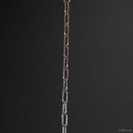 Cascada Stacked Prism Rectangular Chandelier 54"