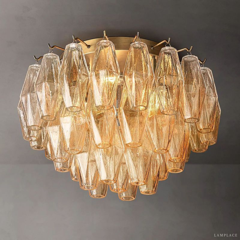 Chiara Murano Glass Flush Mount 17"