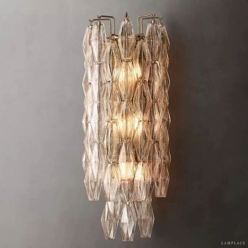 Chiara Murano Glass Grand Wall Sconce
