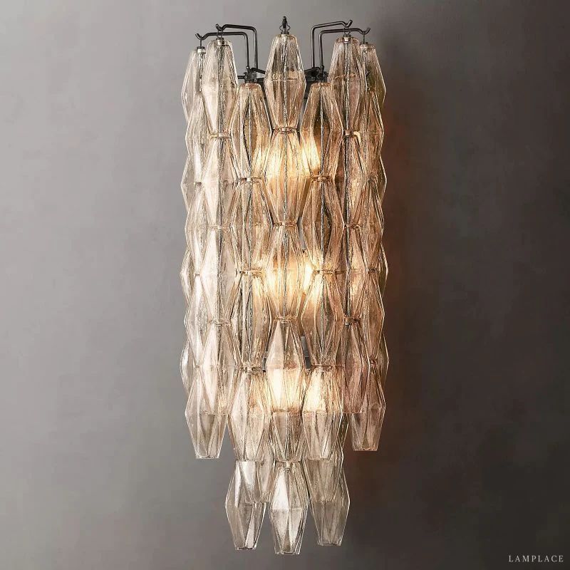 Chiara Murano Glass Grand Wall Sconce