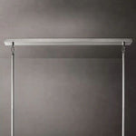 Chiara Murano Glass Tiered Rectangular Chandelier 74"